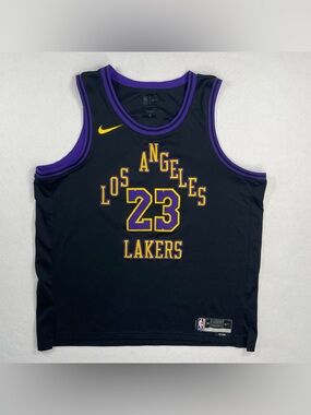 Nike Los Angeles Lakers LeBron James 2023/24 Swingman Jersey City Edition XXL